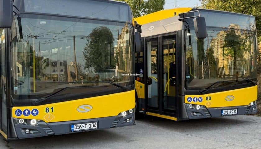 Novi Solaris Trollino 18 trolejbusi u Sarajevu